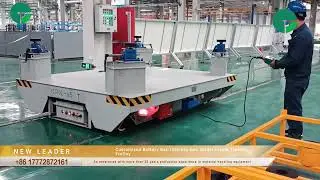 Customized Battery Rail Transfer Cart,Interbay Box Grider Frame Transfer Trolley#transporter #tech