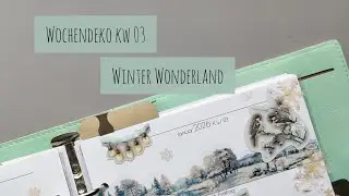 Winter Wonderland | KW 03 im Filofax | dekoriat