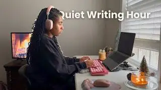 A Cozy 1 Hour Write With Me ❄️ Snowstorm Ambience