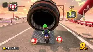 Driving away in the Shell Cup