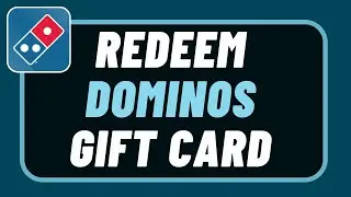 How to Redeem Dominos Gift Cards - Use Dominos Gift Card Online !