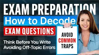 Think Before You Write &ndash; Avoiding Off-Topic Errors