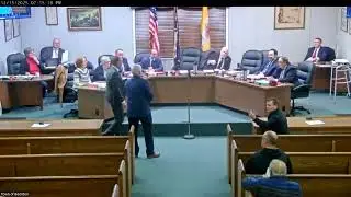 Town Council Meeting 12/15/2025