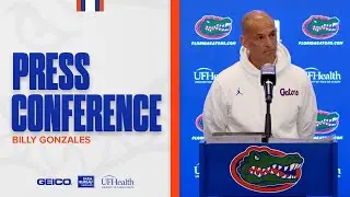 Florida Football | Interim Head Coach Billy Gonzales Press Conference | Tennessee