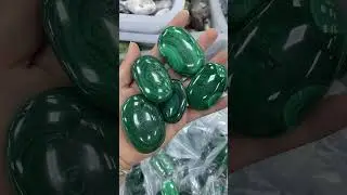 Malachite Palm Stone