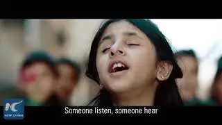 Heartbeat: Blind Syrian girl sings song in hope