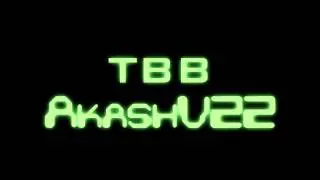 AkashV22's First YouTube Intro