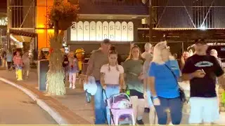 GATLINBURG:   Friday Night - Let’s Go Downtown After Dark!  Traffic & Crowd @ 8:15PM on 9.13.2024