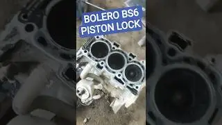 BOLERO BS6 PISTON LOCK #shortsvideo #automobile #mechanic #viral # REPAIR