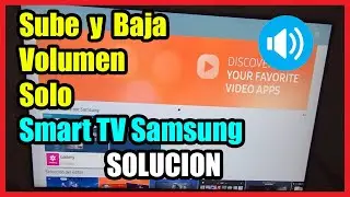 Mi Smart TV Samsung Sube y Baja solo el Volumen I Solucion 2025
