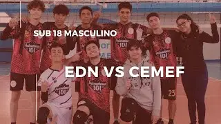 EDN VS CEMEF (SUB 18/ MASCULINO) PRIMERA PARTE.