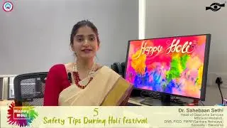 5 safety tips during Holi celebration | Arunodaya Deseret Eye Hospital   | Holi 2024