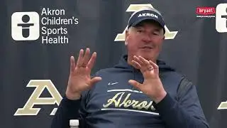 2025 Akron Zips Football Post-Game Press Conference vs. Kent State with Coach Moorhead - 11/11/25