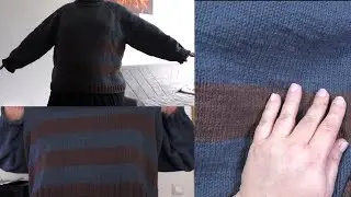 Strickanleitung: Einfacher Herrenpulli OHNE Rechnen &ndash; So einfach geht RVO! / Arm