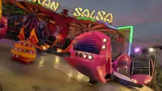 Satan Salsa - Bournet (Onride) / Paris - Foire du Trône 2024 / Kirmes Fahrgeschäft / Break Dance
