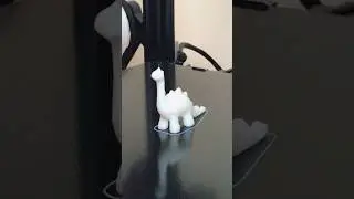 The First Print on the new Ender 3 Max Neo #3dprinting #satisfying #dinosaur #unboxing