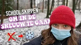 SCHOOL SKIPPEN VOOR SNEEUW