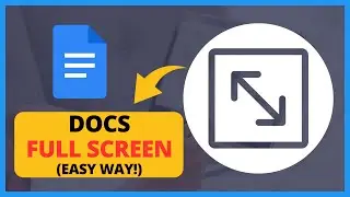 How to Full Screen in Google Docs (Quick Full Guide) | Exit Full Screen on Google Docs
