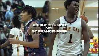 Christ The King vs St. Francis Prep Was Active!