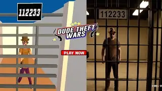 REAL LIFE RANCH AND ALL CHARACTER UNLOCK /dude theft wars #roblox #anomali #poxelstudios