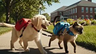 1️⃣ &ldquo;कुत्ता और बिल्ली की अनोखी दोस्ती | Emotional & Funny Animal Story 🐶🐱&rdquo;