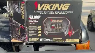 New Viking battery charger from Harbor Freight **In store only**