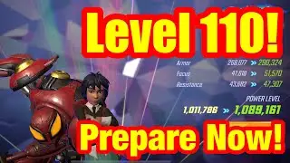 Level 110 Confirmed! PREPARE NOW! Tips and Tricks! Level 110 Confirmed | Marvel Strike Force - Msf