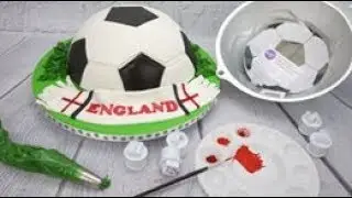 How To Make An Easy World Cup Football/Soccer Cake