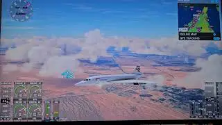 Microsoft Flight Simulator - Dubai, UAE to Mauritius (Concorde)