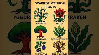 Scariest mythical plants 🌵 Tree of Zaqqum #plants #zaqqum #mythical