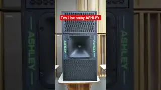 Tes speaker line array ashley #soundsystem