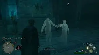 [Hogwarts Legacy] NPC conversations - Ghosts ballroom dancing