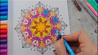 🌸 Ultimate Mandala Therapy LIVE | Non-Stop Relaxing Coloring ASMR