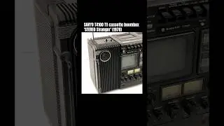 SANYO T4100 TV cassette boombox 'STEREOStranger' (1978)