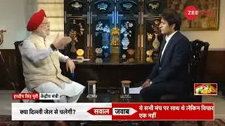 Sh Hardeep Singh Puri Discusses the Constitutional Crisis in Delhi with Zee News