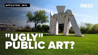 Appleton's Fox River Oracle ranks among top 100 in 'America's Ugliest Public Art'