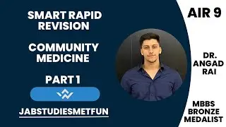 COMMUNITY MEDICINE | PSM | RAPID REVISION PART 1 | FMGE & NEET PG