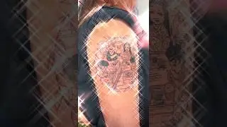 Tengen is daddy, fight me. Look at this DEMON Slayer tattoo I did! #demonslayer #anime #art