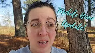 HOME UPDATE | DOUBLE WIDE MOBILE HOME | ONE ACRE HOMESTEAD
