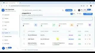 Suppliers Module (Part 6) | NextGen Shop - Inventory Management System & POS