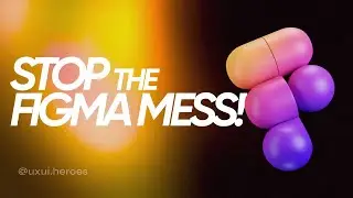 Stop the FIGMA mess! how to organize your files like a pro ⚡#figmatips #figmadesign
