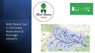 Web-Based tool to Delineate Watershed & Drainage Network