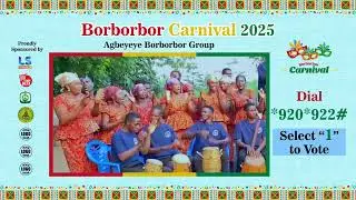 🎉 National Borborbor Championship 2025 &ndash; Agbeyeye  Group's Live Performance! 🥁🔥