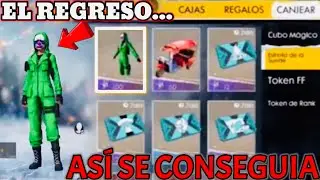 COMO SE OBTEN&Iacute;A SKIN CRIMINAL VERDE Free Fire. EL REGRESO DE LA INCUBADORA CRIM&Iacute;NALES.||PeitonYT
