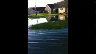 south cerney floods picture montage 2012