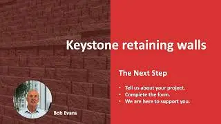 Keystone wall design