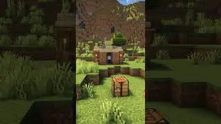 1st Survival House in Minecraft #minecraft