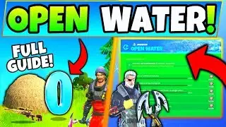 Fortnite OPEN WATER CHALLENGES GUIDE CHAPTER 2! - Hideouts, Hidden O (Fortnite Season 11)