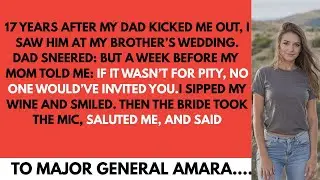 17 Years After My Dad Kicked Me Out, He Mocked Me at My Brother’s Wedding — Then the Bride Said This