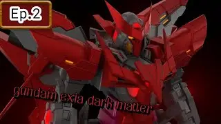 Review Gundam Exia Dark Matter 1/144 Scale Model#gundam #gunpla #gundambuilder